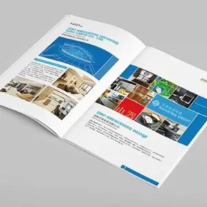 Custom Printing Booklet brochure with CMYK