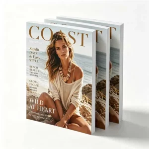 Custom Printing Catalog Brochure Booklet Fashionable Magazine Book Printing