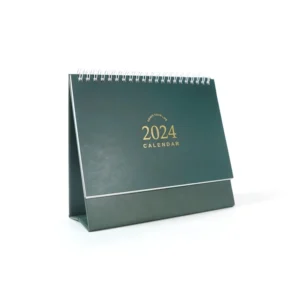 Custom Printing Desk Calendar Hardcover Professional Design Paper Advent Agenda Ring Binder Custom Color Custom Size Words