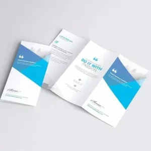 Custom Printing Full Color Flyer Leaflet Brochure Postcard
