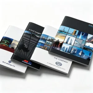 Custom Printing Product Catalog Coated Paper Business Pamphlet Brochure