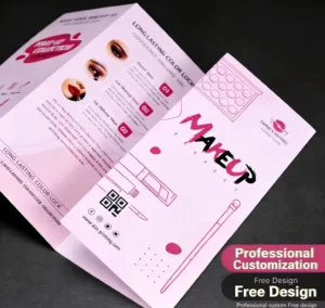Custom Printing Service A4 A5 Menus Folded Flyers Brochures Booklets Posters for Restaurant