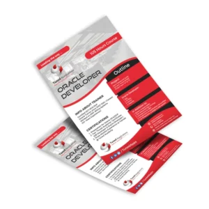 Custom Printing Service A4 Paper Flyer Catalog Brochure Booklet Instruction Manual