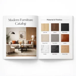 Custom Printing Services High Quality Offset Printing with Hot Stamping and Paperboard for Books Brochures Manuals