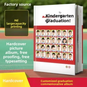 Custom Printing Services Yearbook Graduation Album Commemorative Booklet Pop Up Book Danmei Novels Film Laminated Perfect