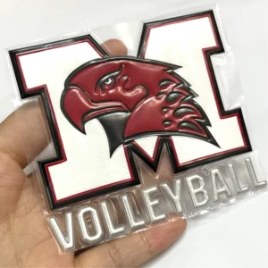 Custom Printing TPU Heat Transfer Labels 3D Logo Gold Garment Embossed Any Color