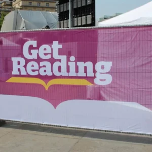 Custom Printing Vinyl Hanging Banner Outdoor Fence Banner PVC Backdrop Vinyl Mesh