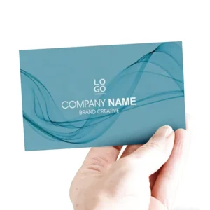 Custom Printing and Design Business Cards with Bronzing and Embossing
