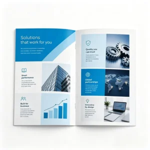 Custom Product Catalog Brochure Offset Printing Soft Cover Magazine Manufacturer