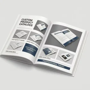 Custom Product Catalog and Brochure Printing OEM Company Catalog