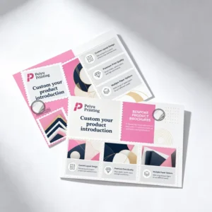 Custom Product Manual Printing Brochure Catalog Booklet Offset Printing Double Sided Full Color Instruction Booklet Service