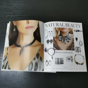 Custom Product Saddle Stitch Catalogues A4 Book Printing