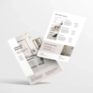 Custom Production Promotional Flyers for Business Advertising