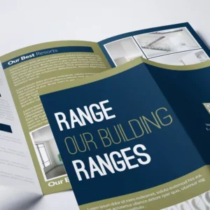 Custom Promotion Flyer and Booklet Brochure Printing Service