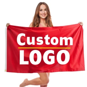Custom Promotional Flags Banners Custom Advertising Banner Flying Polyester Digital Printed for Party Advertising Events
