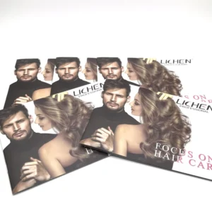 Custom Publishing Folded Flyer Brochures Catalogues Offset Printing on Cardboard Photo Kraft Paper for Booklet Magazines