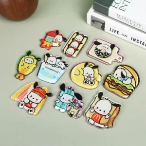 Custom Q Version Real Person Cute Cartoon Fridge Magnet Anime Style Magnetic Decor Sticker Personalized Surface Decoration