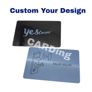 Custom RFID Chip PVC Smart Cards 13.56 MHz Frequency Encoding Printing Personalization for Business Access