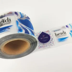 Custom Rectangular Waterproof Vinyl Adhesive Stickers and Water Bottle Labels for Drinking Bottles