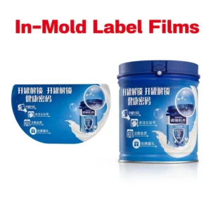 Custom Recyclable BOPP IML Label for Food Grade Milk Powder Tins High Definition Branding In-Mold Labeling Solution