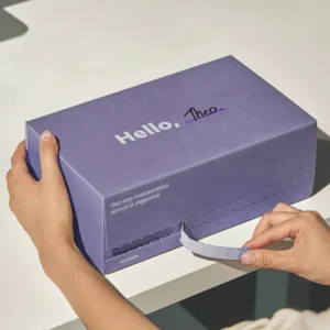 Custom Recyclable Corrugated Cardboard Mailer Shipping Boxes with Self-Sealing Tear Strip and Printing