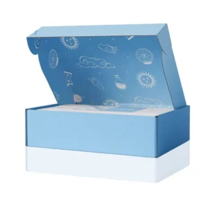 Custom Recyclable Corrugated Paper Box for Retail, Gift, and Shipping Packaging