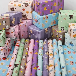 Custom Recyclable Thickened Gift Box with Offset Printing and Wood Pulp Material