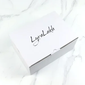 Custom Recyclable White Paper Mailer Gift Box with Logo Printing