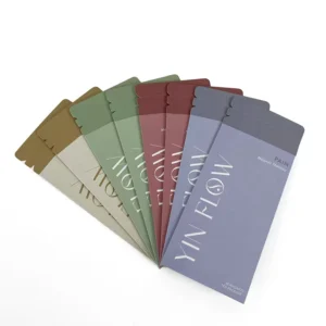 Custom Recycled Kraft Paper Rigid Photo Mini Envelopes, Printed Cardboard Stay-Flat Packaging Mailers