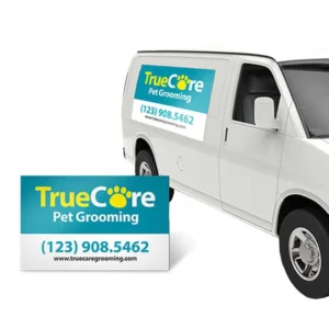 Custom Removable Car Magnet Printing Stickers for Business Logos and Advertising