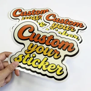 Custom Removable No Residue Clear Dot Pattern Vinyl Die Cut PVC Reusable Exhibition specific Wall Gecko Static Sticker