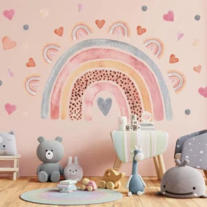 Custom Removable PVC Vinyl 3D Wall Stickers for Kids Room