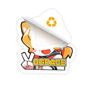 Custom Removable Reusable Vinyl Stickers