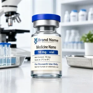 Custom Research Vial Labels, Waterproof Printed Stickers for Medical Bottles