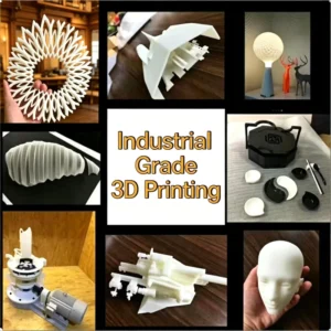 Custom Resin 3D Printing Services for Industrial Parts and Equipment Enclosures SLS SLA SLM Prototyping STP STEP STL IGES Support