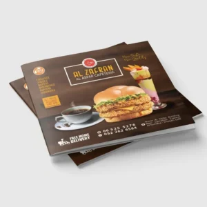 Custom Restaurant Menus, Brochures, Catalogs, and Recipe Printing, Coated Paper, Perfect Binding, Offset Printing