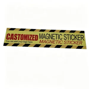 Custom Reusable PVC Magnetic Sticker Refrigerator Magnets Car Stickers