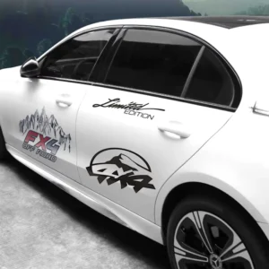 Custom Reusable UV-Printed Reflective Laser Vinyl Car Advertising Stickers