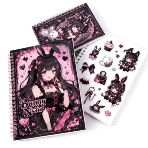 Custom Reusable Waterproof Sticker Books for Journals with UV Printing