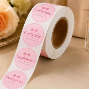 Custom Roll Waterproof Vinyl Adhesive Food Label Coffee Packaging Stickers Printing Logo Safety Seal Sticker for Bottle