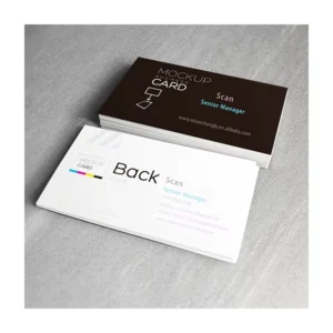 Custom Rose Gold Business Cards, Digital Printing, Cardboard, Embossing