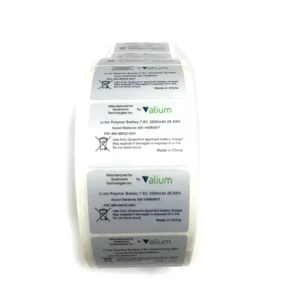 Custom Round Adhesive Logo Label Stickers Printing Services