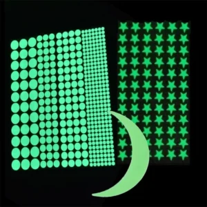 Custom Round Light-Sensitive Luminous Wall Stickers