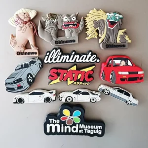 Custom Rubber PVC 3D Fridge Magnets Magnetic Stickers Non-Toxic