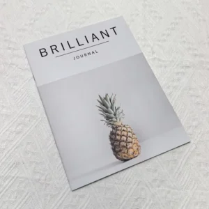 Custom Saddle-Stitched Full-Color Book, Magazine, and Brochure Printing with Coated or Art Paper, Softcover Film Lamination