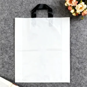 Custom Screen-Printed Waterproof Reusable PE Die-Cut T-Shirt, Clothing and Shoe Bags
