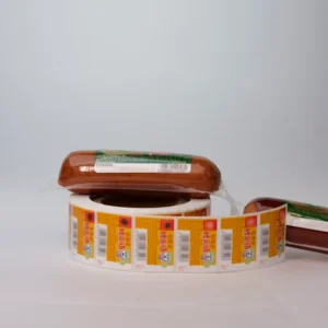 Custom Self-Adhesive Food Packaging Labels, Customizable Size and Shape, Strong Adhesion