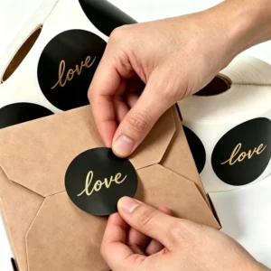 Custom Self-Adhesive Labels with Strong Adhesion and Durability for Envelopes, Custom Shape
