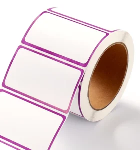 Custom Self Adhesive Thermal Logo Barcode Labels for Products