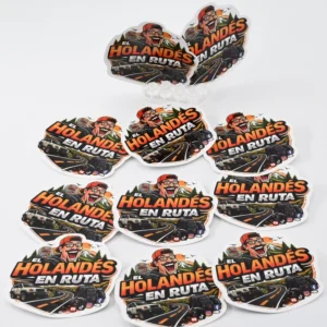 Custom Self-Adhesive Waterproof Holographic Vinyl Cartoon Die-Cut Stickers